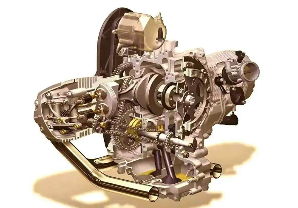 मोटरसाइकिल पावर ट्रांसमिशन और गियर शिफ्टिंग सिस्टम