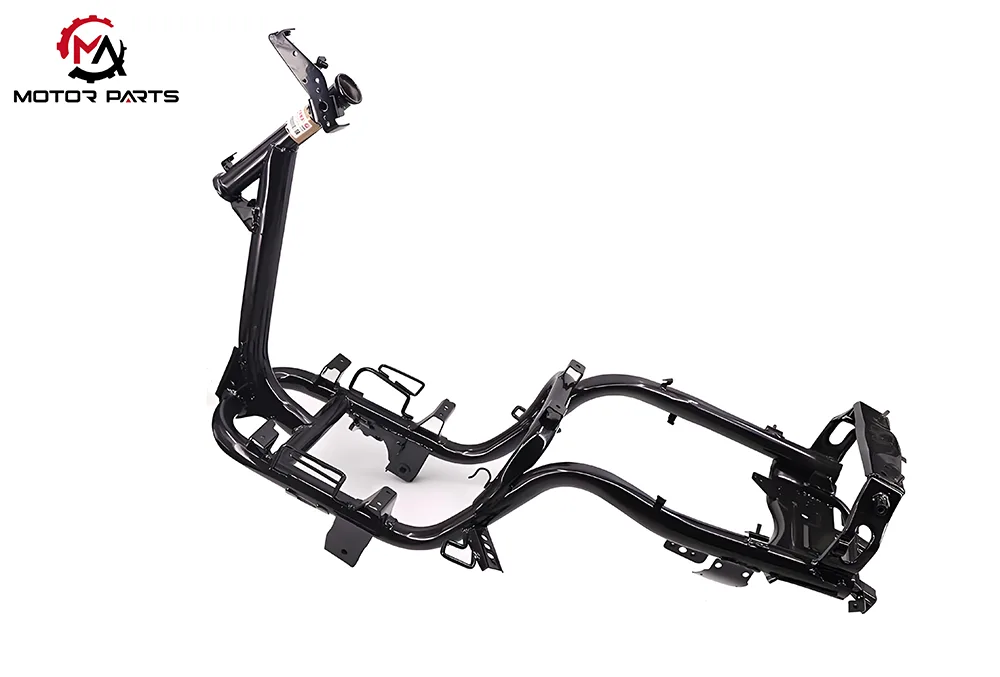 Motorcycle frame components