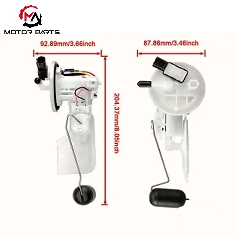 मोटरसाइकिल ईंधन पंप यामाहा NMAX 125